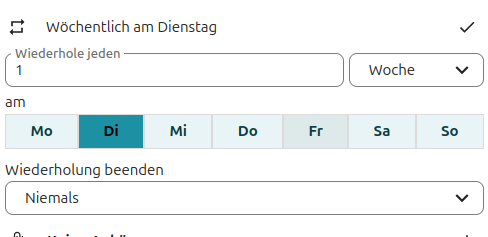 Kalender teilen
